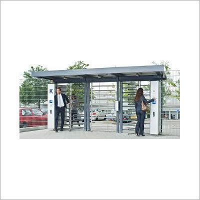 Dual Lane Full Height Turnstile