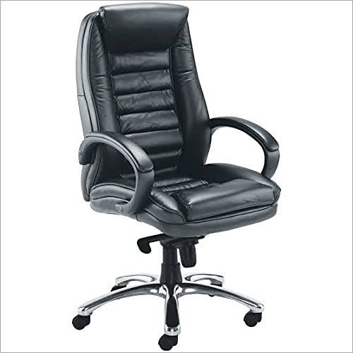 Black Armrest High Back Office Chair