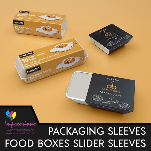 Food Box Slider Sleeves