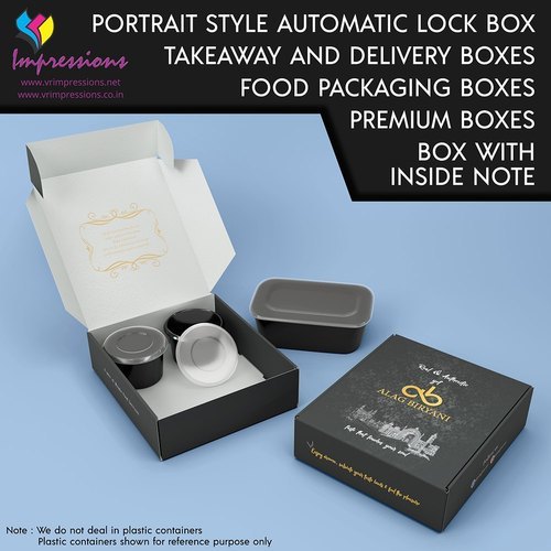 Automatic Style Food Packaging Box