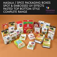 Spice Masala Packaging Boxes