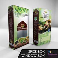 Food Pacakaging Box with Window