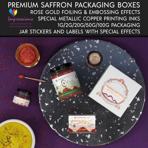 Premium Saffron Packaging Solutions
