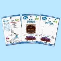 Saffron Blister Packaging Cards