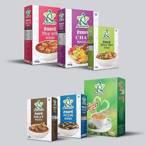 Spice Masala Packaging Boxes