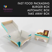 Automatic Lock Burger Box