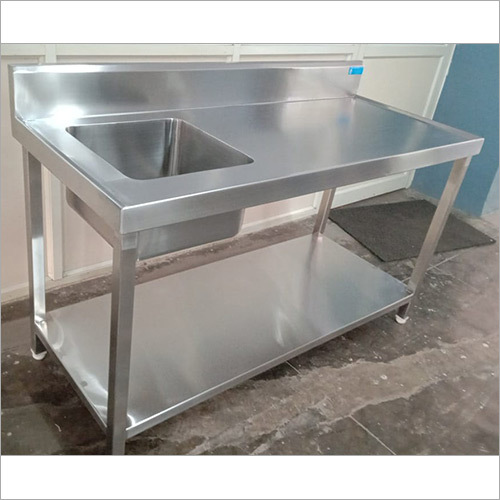 Sink Table with 1 under shelf