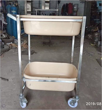 Solid plate collecting Trolley