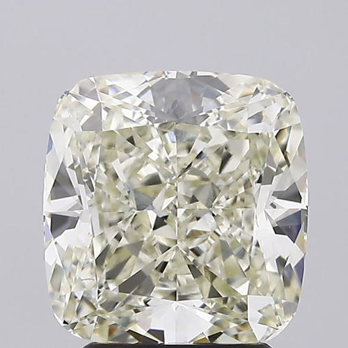 3.05 Carat VVS2 Clarity CUSHION Lab Grown Diamond