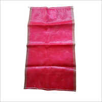 Pp Leno Bag - Pp Material, Various Sizes Available, Plain Pink Design | Ideal For Commercial And Industrial Use