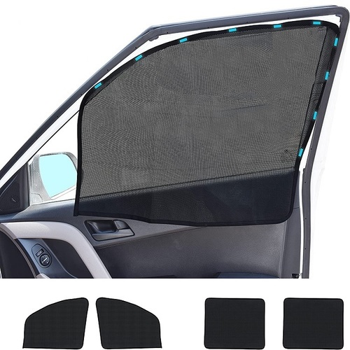 Car Magnetic Window Curtain, Car Front And Rear Sun Shade For Car Window By NEWVENT EXPORT