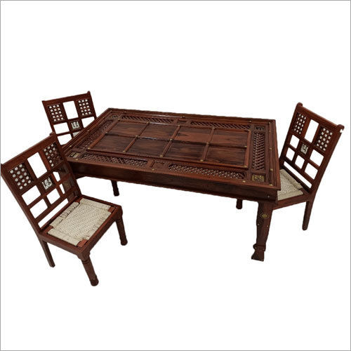 Wooden Dinning Table With Chair