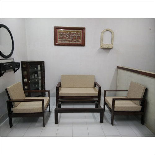 4 Seater Wooded Sofa Folding With Center Table By D. M. EXPORTERS