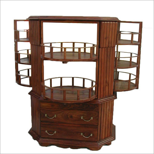 Modular Wooden Bar Cabinet
