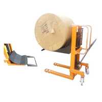 Paper Roll Stacker - 500 Lifting Capacity, 500-1500 Max. Lifting Height | Easy To Operate, Electric Power Source, Available In Different Sizes, New Condition, Yellow Color, Warranty Included