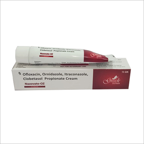 15gm Ofloxacin Ornidazole Itraconazole Clobetasol Propionate Cream