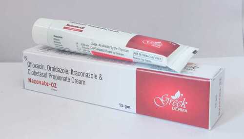 15gm Ofloxacin Ornidazole Itraconazole Clobetasol Propionate Cream