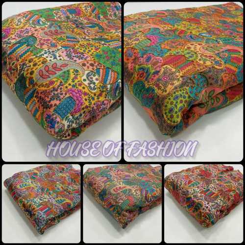 Tussar Silk Fabric