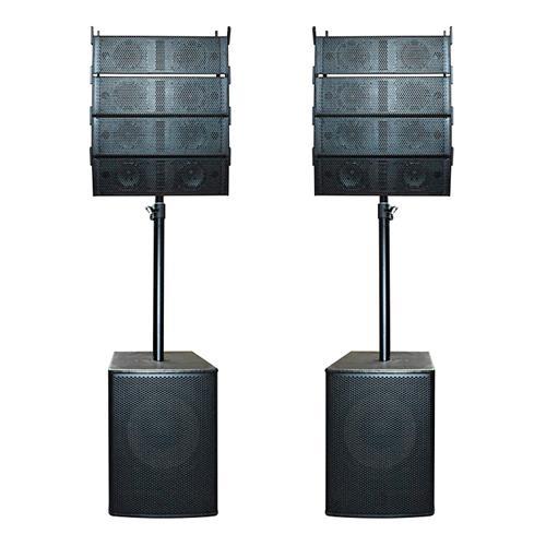 Dual 4 inch Line Array System
