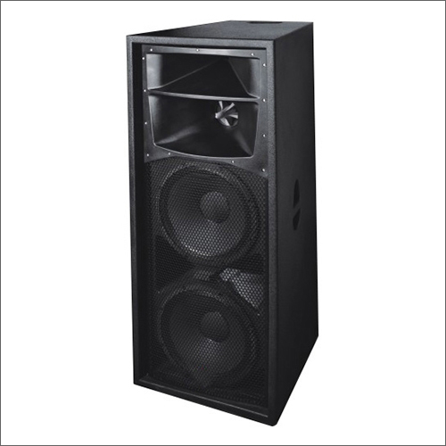 Dual 15 Inch  Long Range Speaker Cabinet Material: Hdf Or Plywood