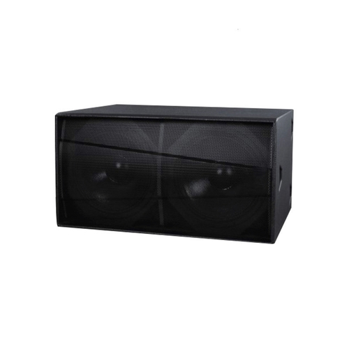 Dual 18 Inch  Subwoofer Cabinet Material: Plywooden