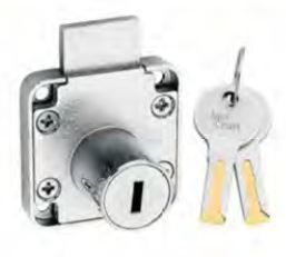 MCAH-503 (Wave) Multi Purpose Lock with 2 keys