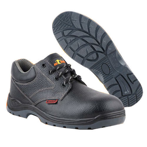 Black Classic Grain Leather Safety Shoe at Best Price in Bahadurgarh ...