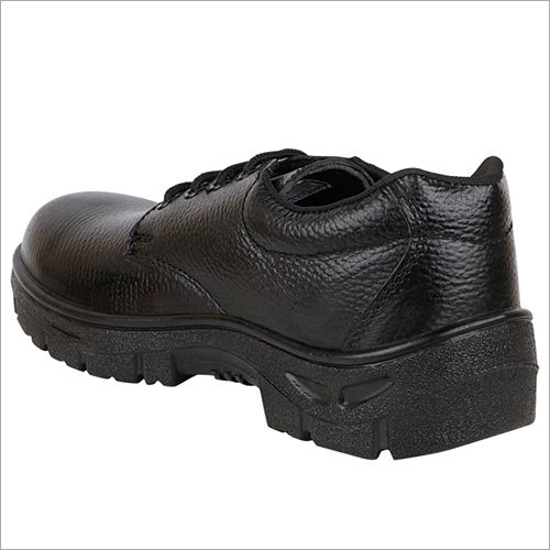 Rider Grain Leather Safety Shoe - Color: Black