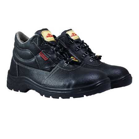 Rover Split Leather PU Safety Shoe