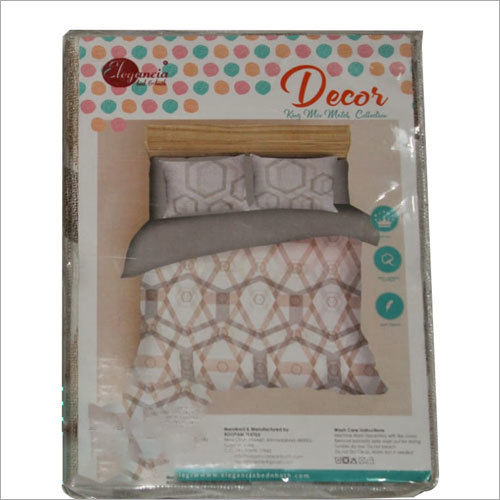 Different Colors Available King Size Designer Bed Sheet