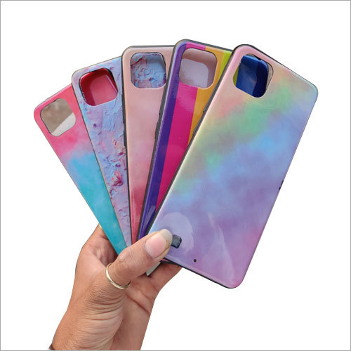 Rainbow Color Printed Mobile Cover Body Material: Plastic