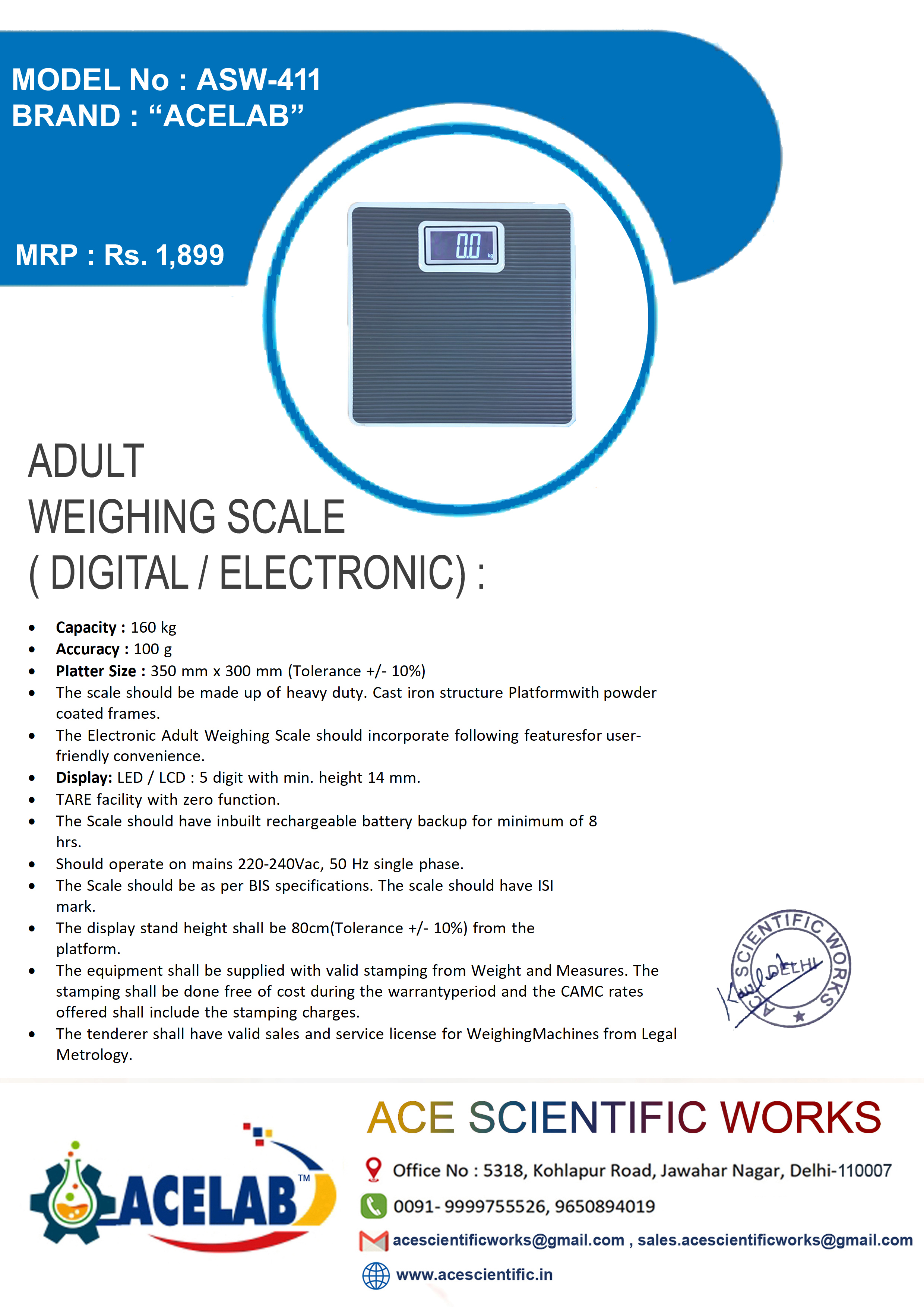 Weighing Scale machine Adult