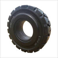 Black Solid Paver Machine Tyre