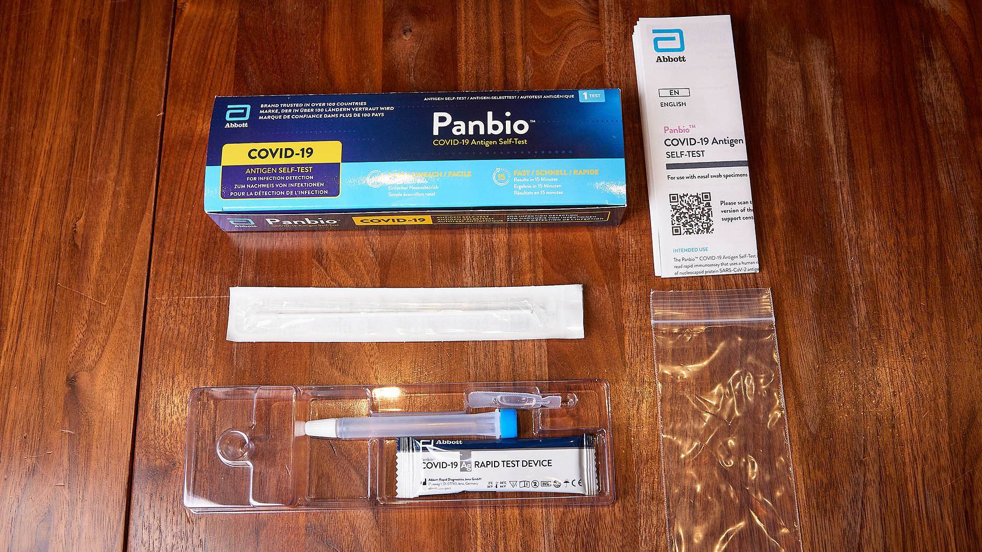 Abbott PanBio  COVID-19 Antigen Self-Test
