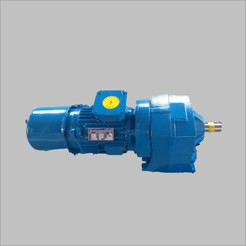 AC Induction Helical Gear Motor With Brake