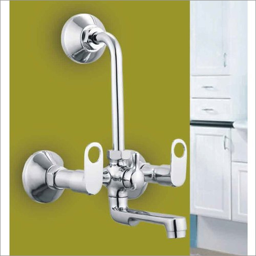2 In 1 Telephonic Chrome Finish Wall Mixer