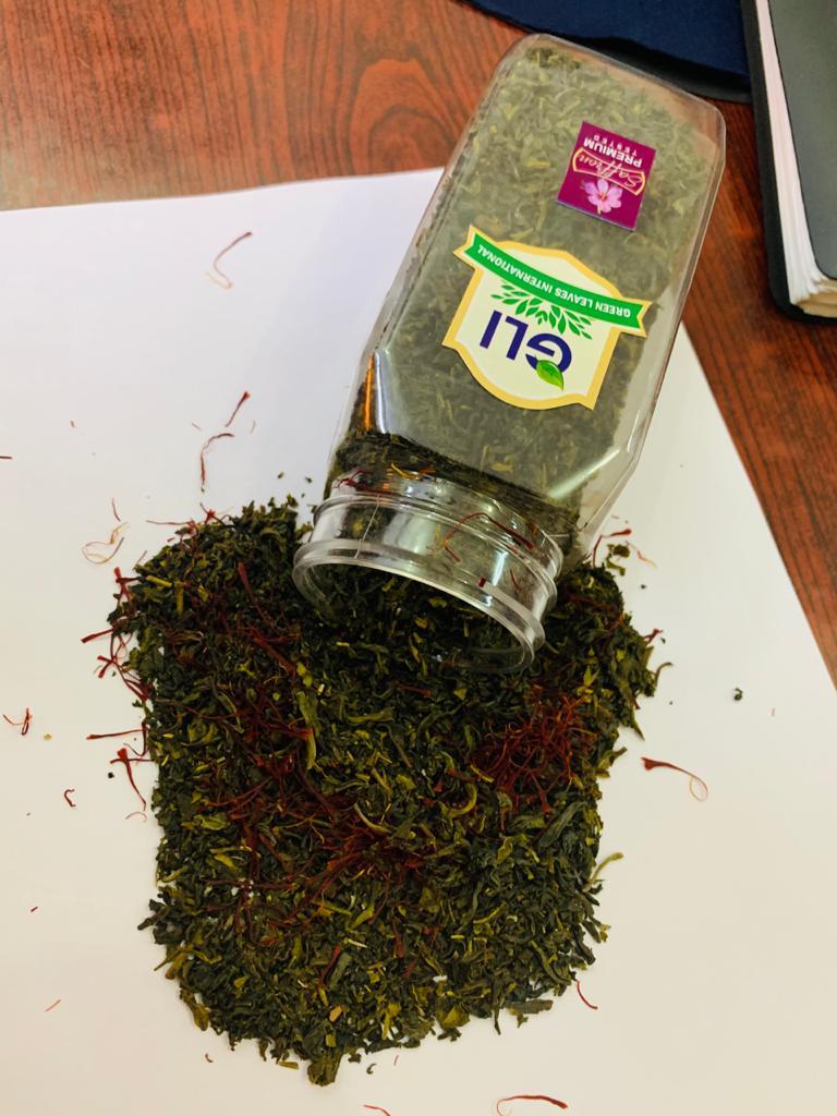 Saffron Black tea