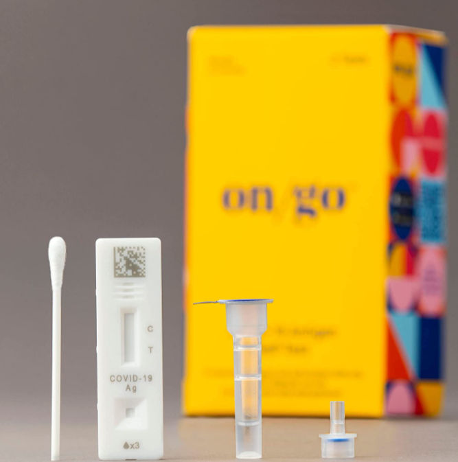 Intrivo On/Go Covid-19 Rapid Antigen Test Kit  2 Tests