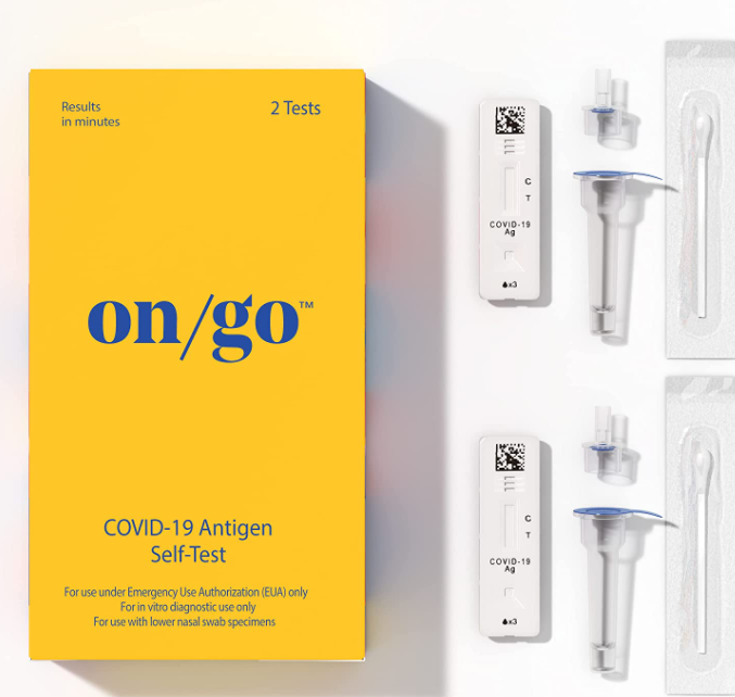 Intrivo On/Go Covid-19 Rapid Antigen Test Kit  2 Tests