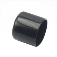 3 Inch Tube End Caps - Black Pvc , Glossy Finish For Industrial Applications In Heat Insulation, Ideal For Tubular And Combustion Furnaces