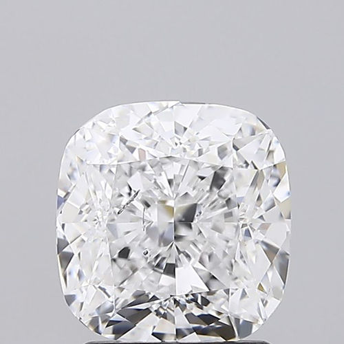 E 2.21 Carat Si2 Clarity Cushion Lab Grown Diamond