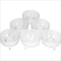 Designer Serving Glass Bowl Set
