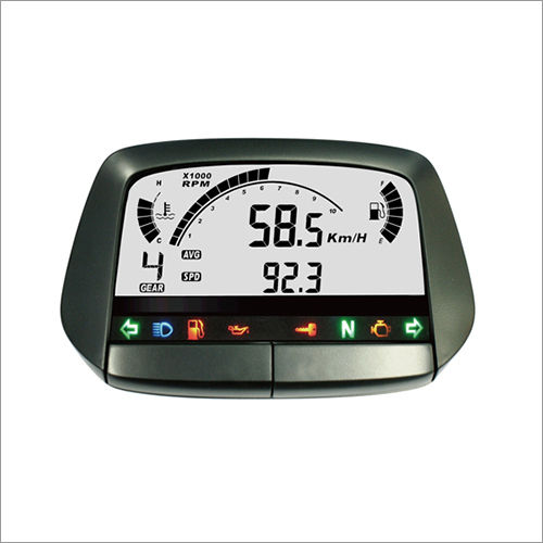 Atv - Motorcycle - Scooter And Computers Digital Display Multi Functon Speedometer