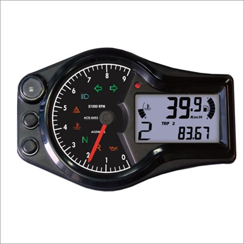 Multi function Speedometer, With Needle for RPM