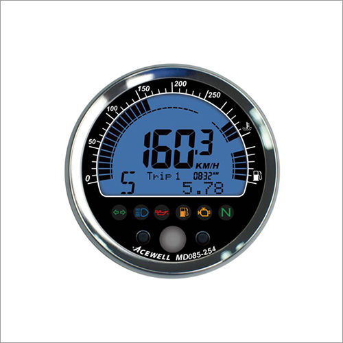 Digital LCD Display Multi-function Speedometer