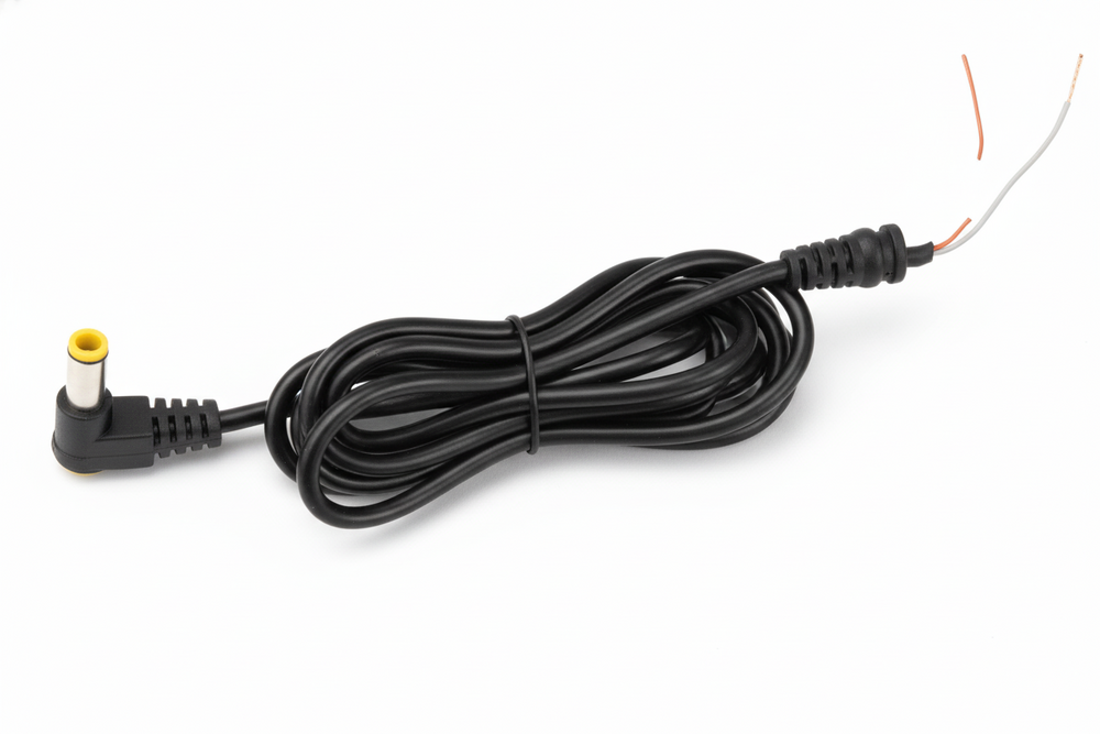 L Type Adapter Lead - Copper 1 to 3 Amp, PVC & LD Insulation, Multi-Length, 250V Rated Voltage | Electronics Accessories, 50/60Hz Frequency