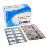 Nimesulide Paracetamol Phenylephrine HCL, Cetrizine HCL And Caffience Tablets