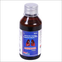 100ml Ambroxol HCl Terbutaline Guaiphensin And Menthol Syrup