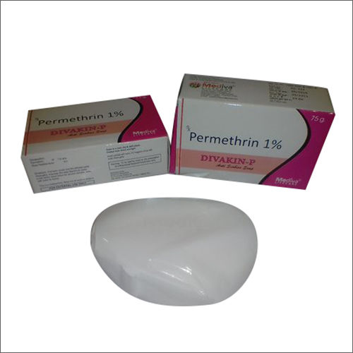 White 75G Permethrin 1% Soap