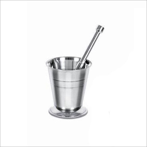 Silver Stainless Steel Khalbatta